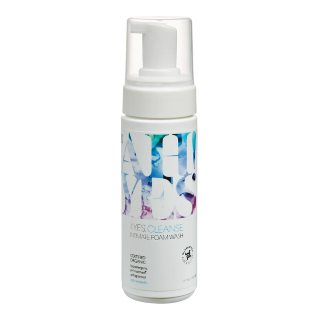 AH! YES CLEANSE feminine intimate wash bottle