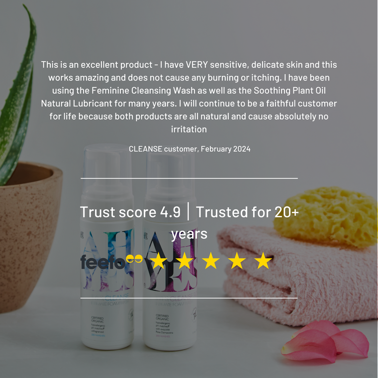 AH! YES CLEANSE - This is an amazing product, I have very sensitive, delicate skin and this works