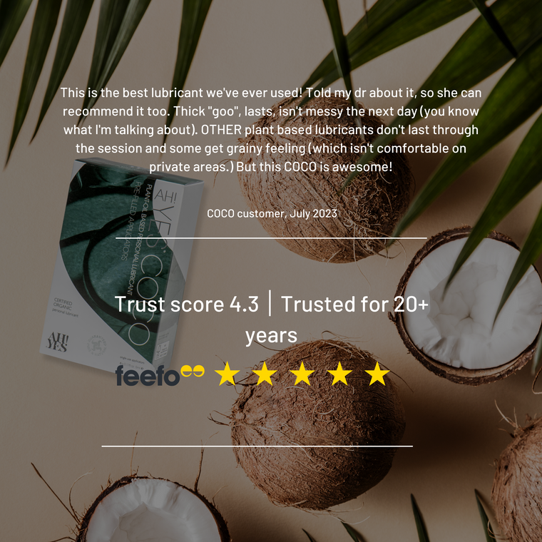 Coconut Oil Natural Lubricant - AH! YES COCO Coconut Oil Natural Lubricant - AH! YES COCO