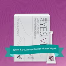 AH! YES VM pH matched vaginal moisturizer 30 pack applicators,