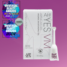 AH! YES VM pH matched vaginal moisturizer 6 pack applicators, universal beauty award 2025 winner and silver universal beauty award 2024.