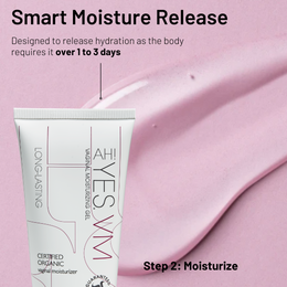 AH! YES VM vaginal moisturizer with smart moisture release designed to last up to 3 days
