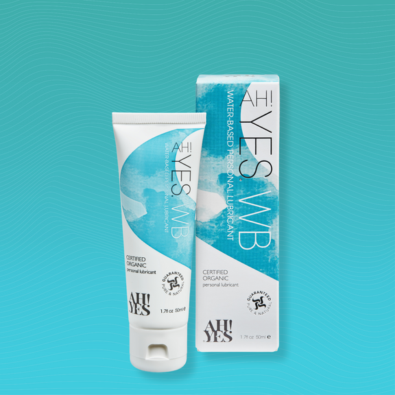 AH! YES WB travel size tube water based personal lubricant