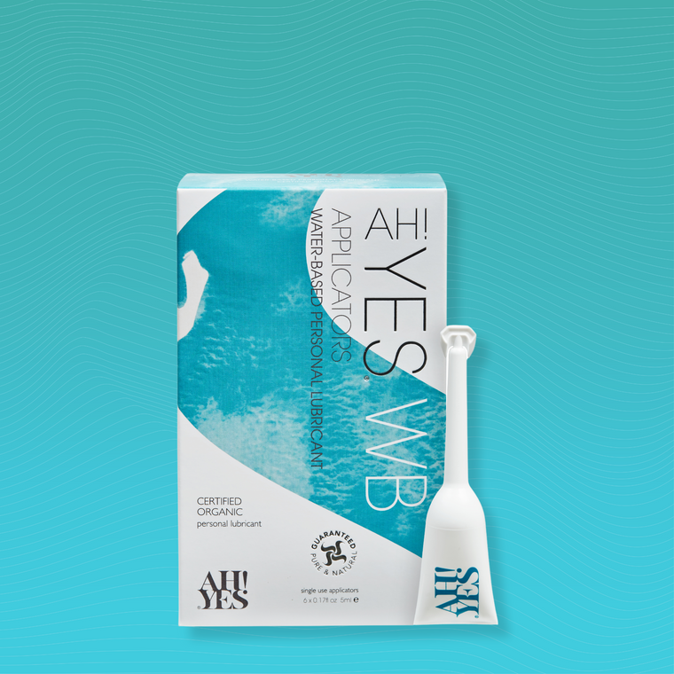 AH! YES WB water-based lubricant 6 pack applicators